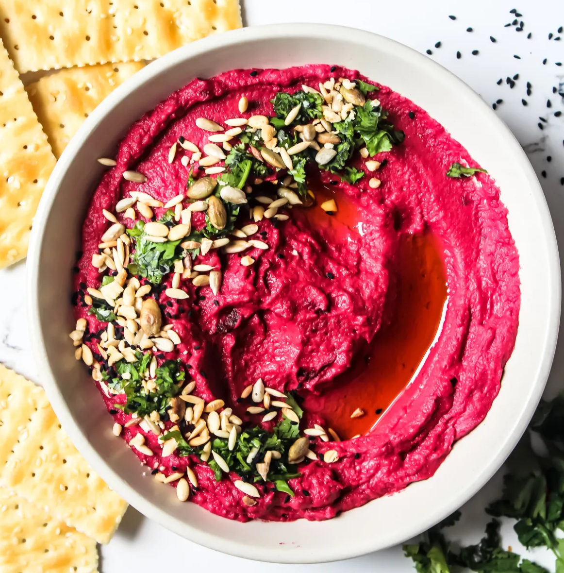 Original beetroot hummus recipe